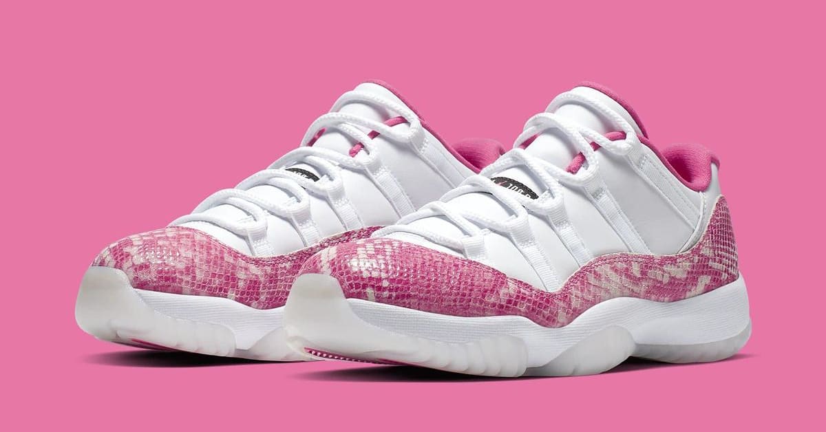 New pink jordan 11 2025