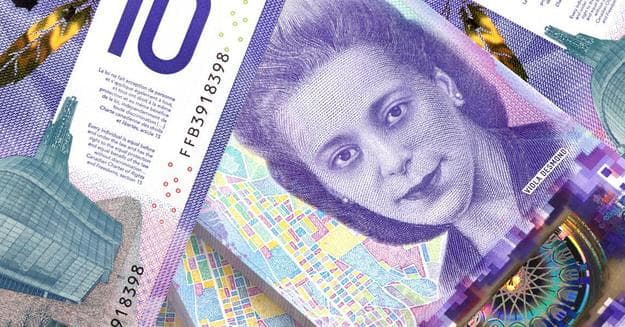 Canadian $10 Bill Featuring Viola Desmond Named World’s Best Banknote