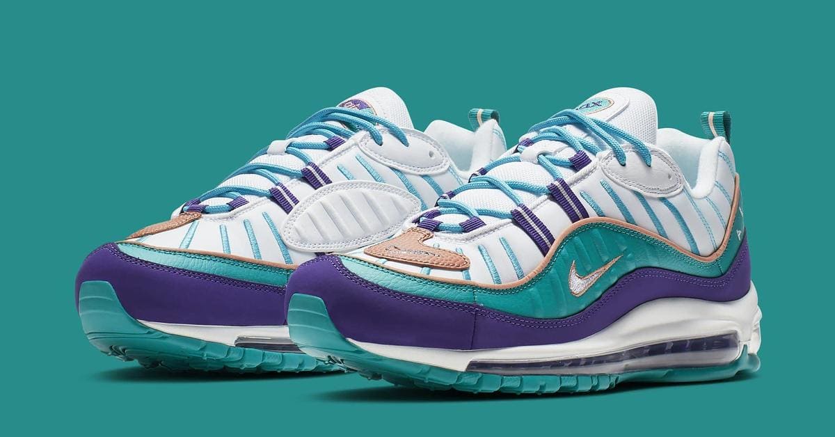 Charlotte Hornets Colors Cover This Air Max 98