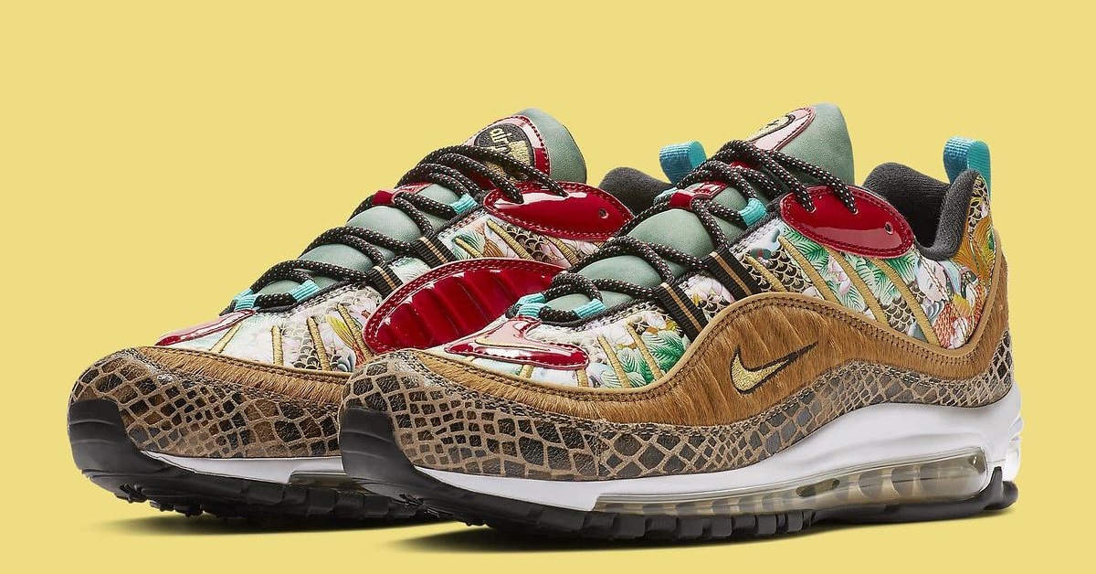 Here Is An Official Look At The Nike Air Max 98s for Chin