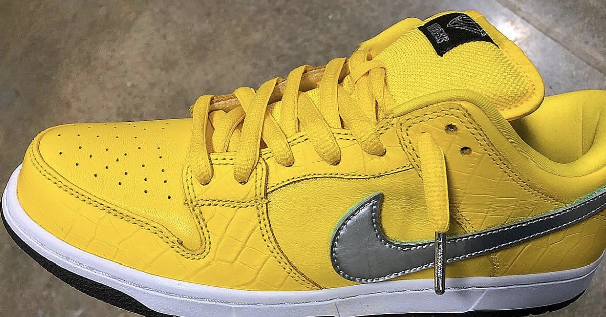 Canary yellow dunks on sale