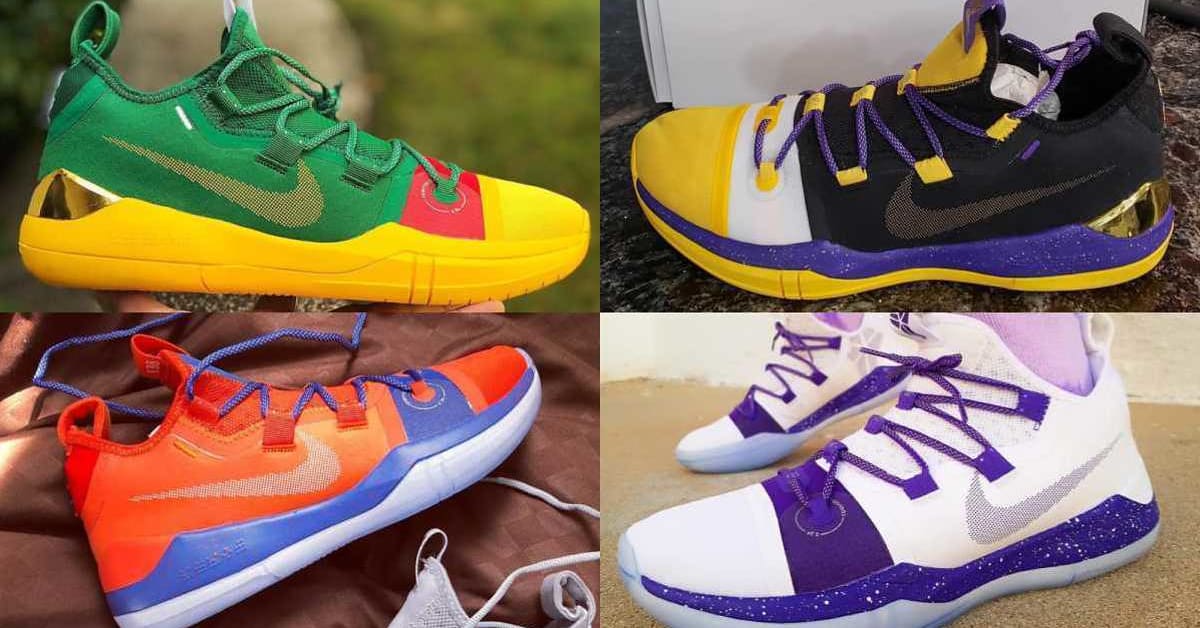 Upcoming kobe ad colorways top