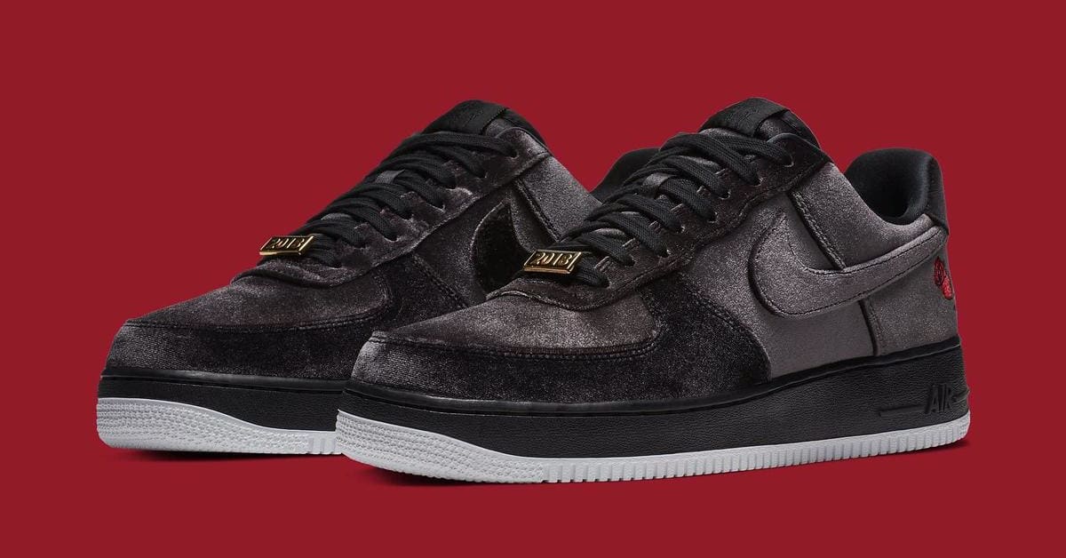 Nike Covers the Air Force 1 Low in Velvet