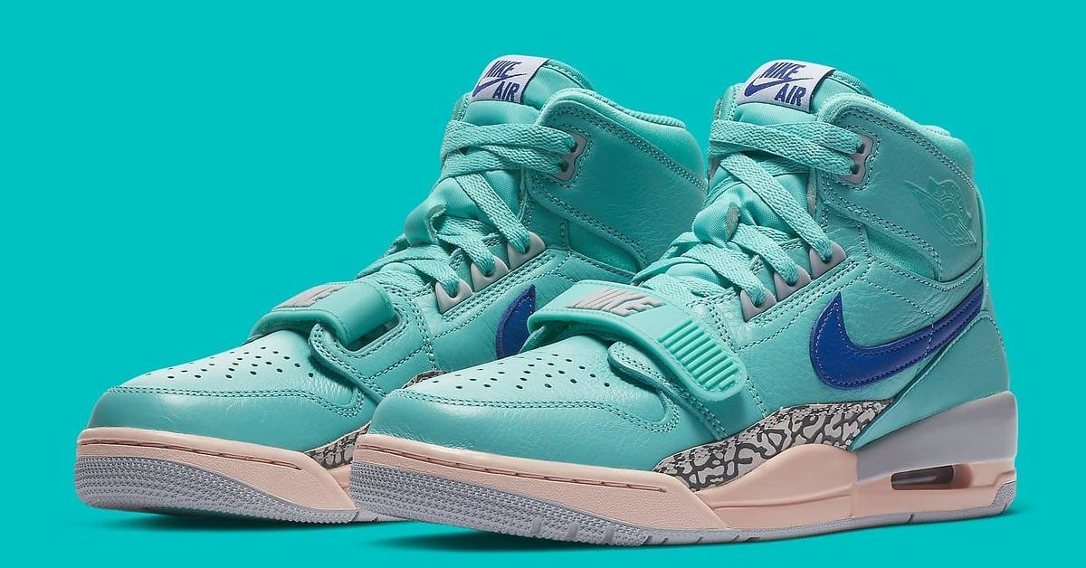 【新品未使用】AIR JORDAN LEGACY312 'Hyper Jade' Don C's Jordan Legacy 312 Arriving In 'Hyper Jade'