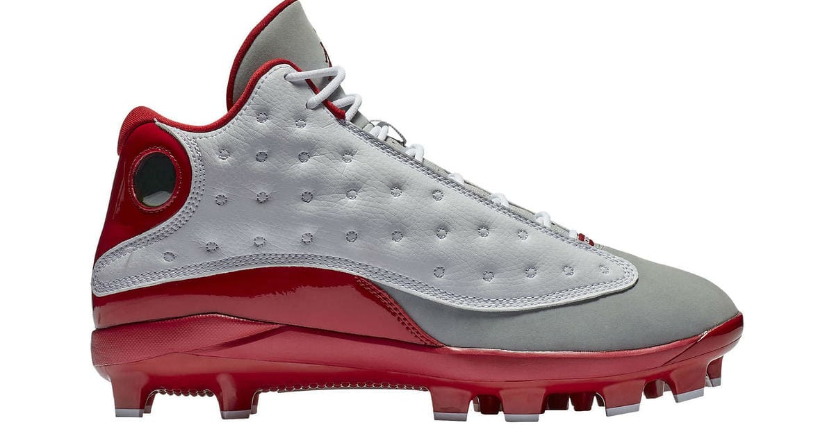 Retro 13 baseball cleats clearance