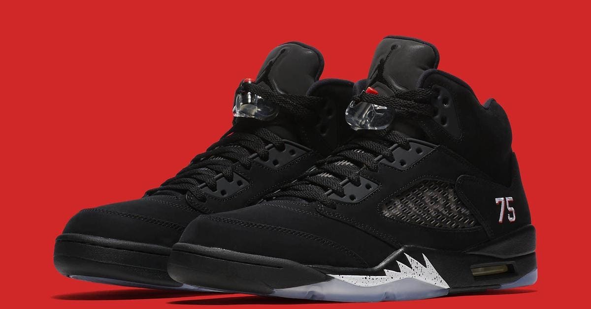 Jordan 5 psg on feet top
