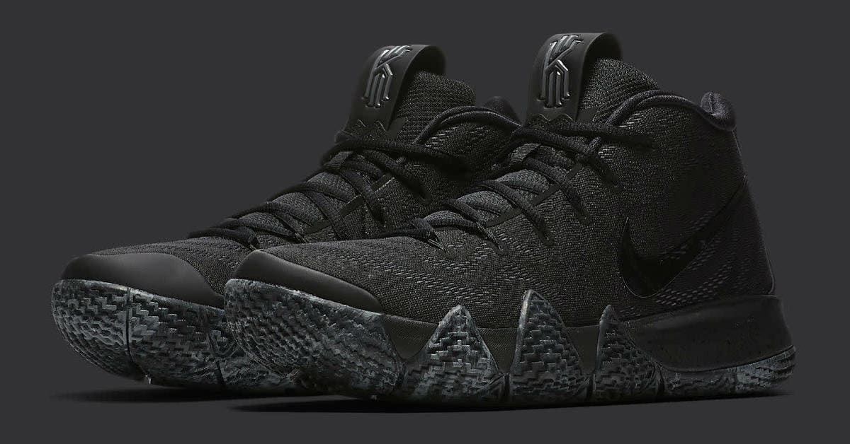 Triple Black Nike Kyrie 4 Dropping This Week