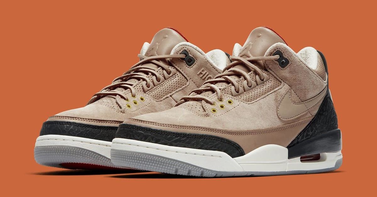 Air Jordan 3 Retro JTH NRG Bio Beige AV6683 200 Sz11 Tinker Timberlake Cement Jordan 3 Retro JTH Bio Beige - AV6683-200 Raffles & Where to Buy main image 3