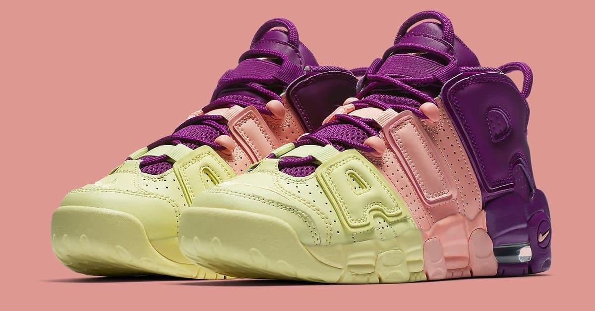 Nike uptempo girls clearance