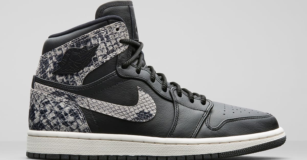 Snakeskin Jordan 1s for the Ladies