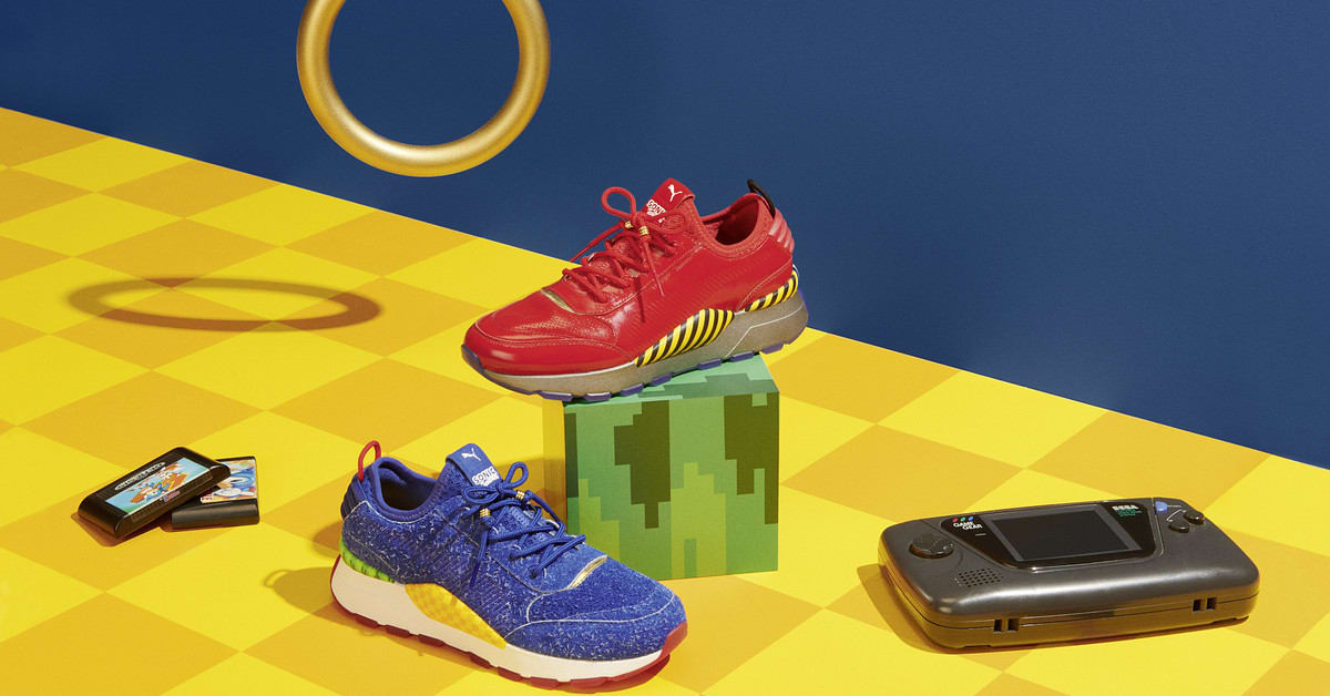 Puma s SEGA Collaboration Celebrates Sonic the Hedgehog