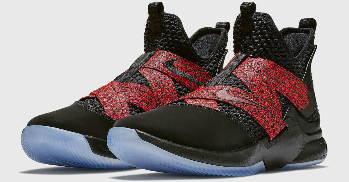 Nike ID Lebron Soldier 12 XXII Sneaker Navy Blue Burgundy Red 13.5 The Nike LeBron Soldier 12 Will Soon Report in  main image 3