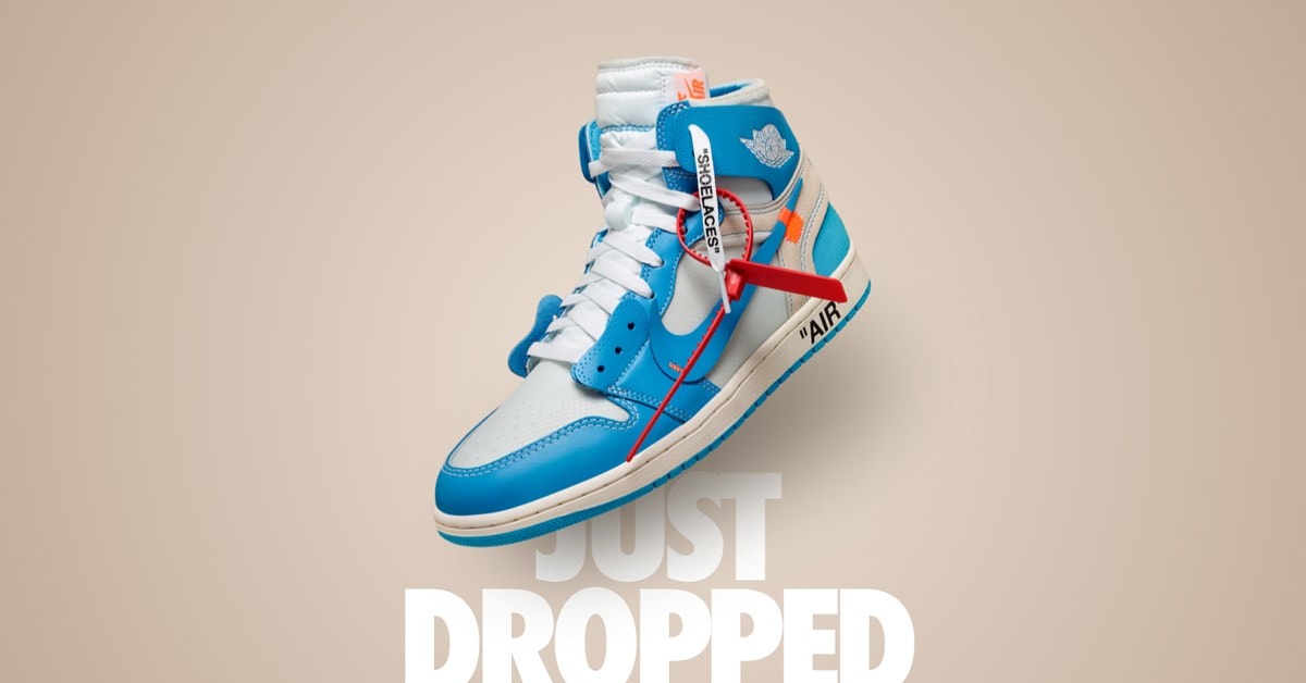 Nike Just Released the UNC Off White x Air Jordan 1