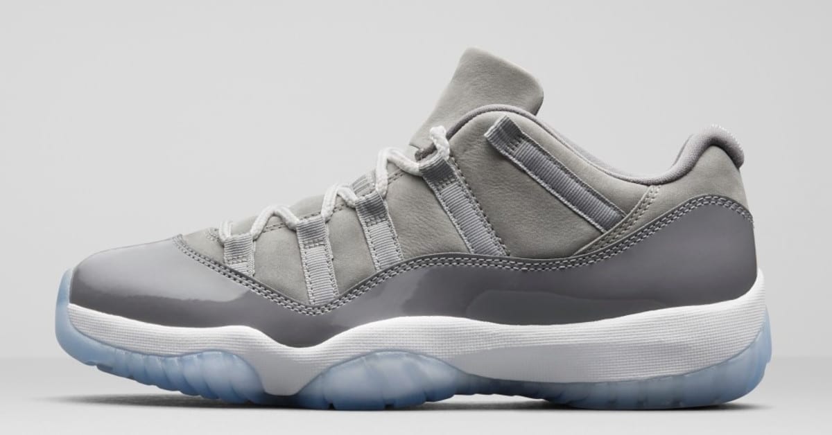 Cool Grey Air Jordan 11 Lows Drop This Month