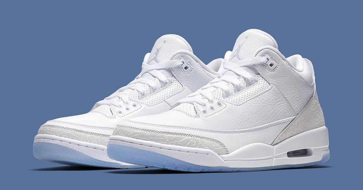 Retro 3s white top