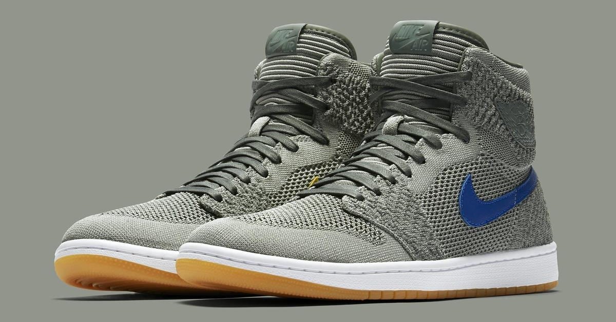 Closer Look at the Clay Green Air Jordan 1 Flyknit