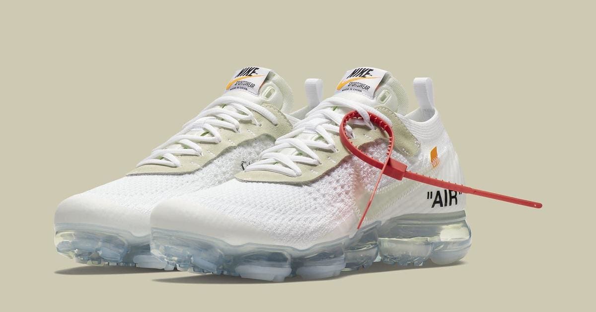 Nike vapormax x off white orange shop
