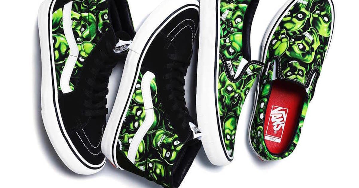 Supreme s Skull Pile Vans Release This Thursday