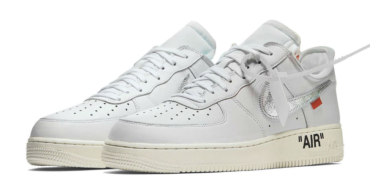 Off white collab nike air force 1 2025