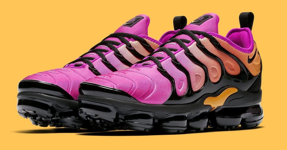 Nike vapormax plus pink and orange shop