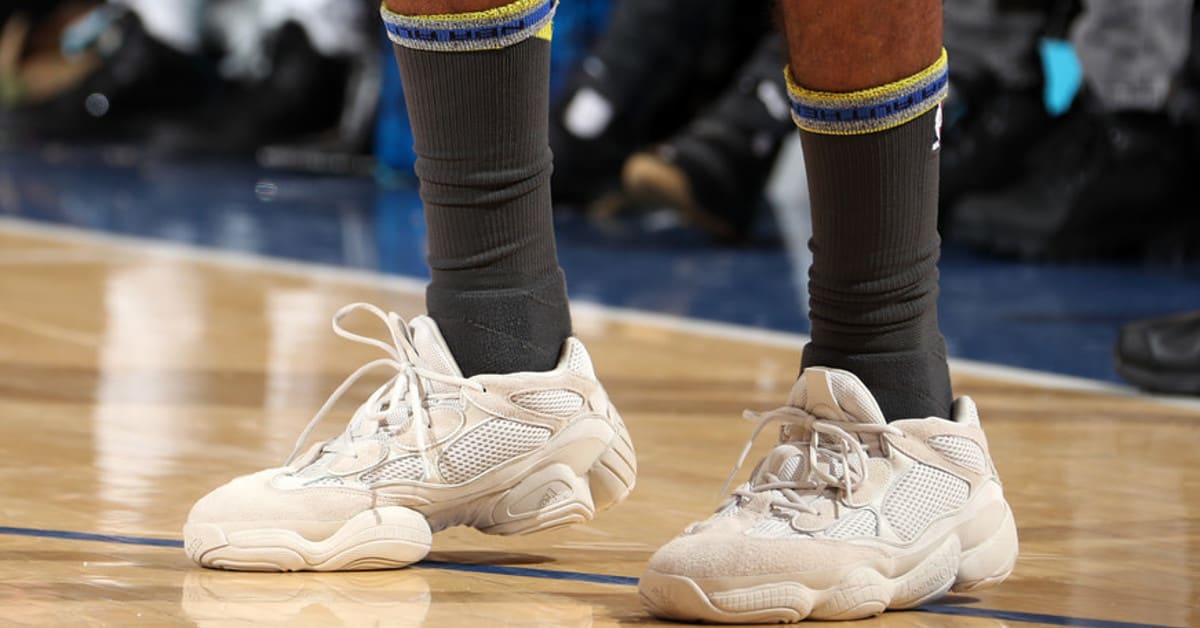 SoleWatch Nick Young Plays in the Blush Adidas Yeezy