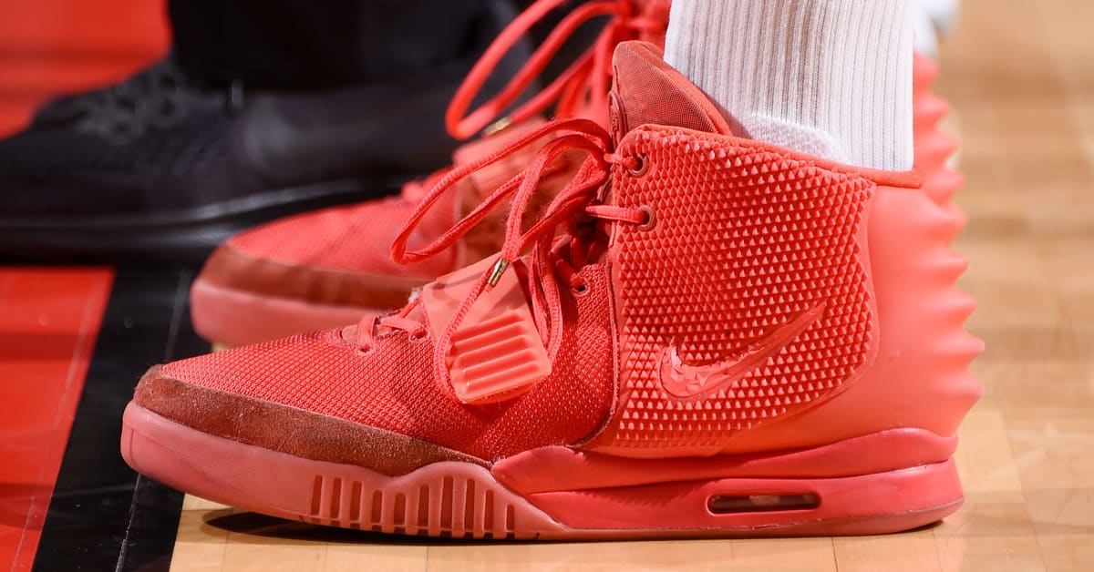 SoleWatch P.J. Tucker Plays in Red October Nike Yeezy