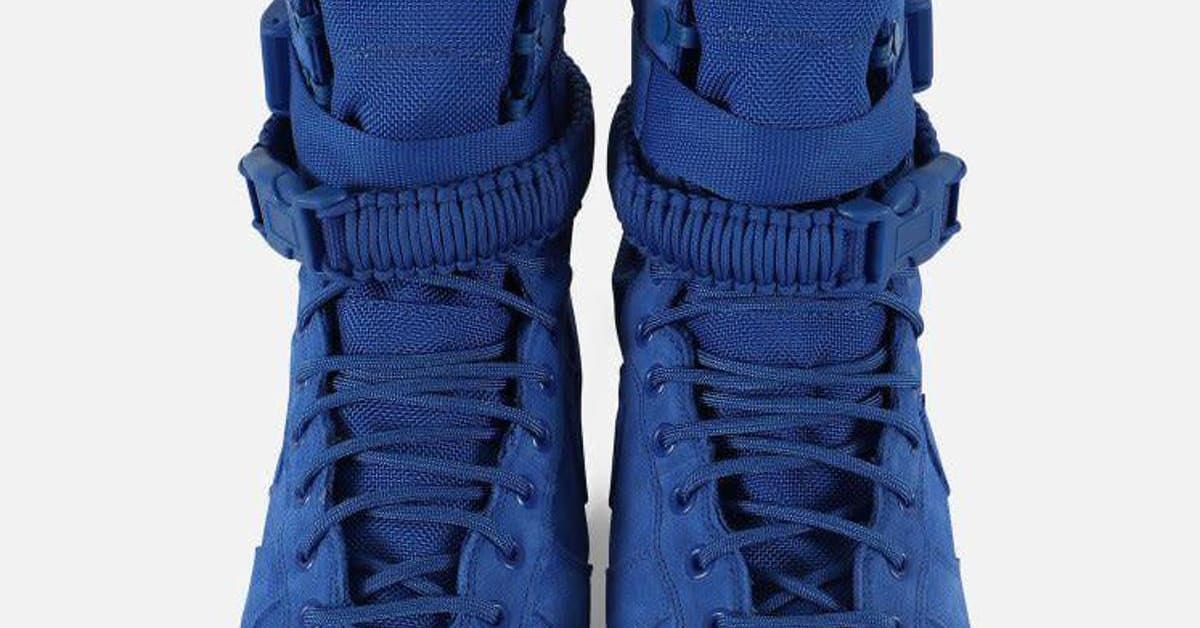 A Very Blue Colorway of the Nike SF Air Force 1