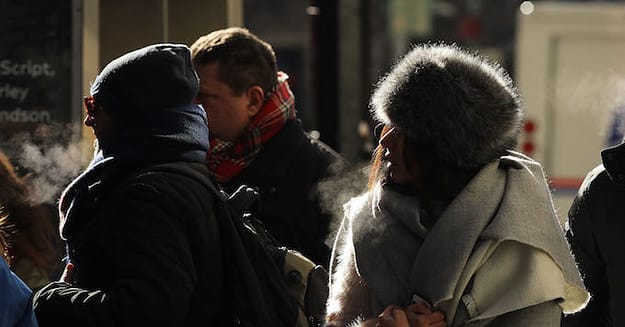 It's Very Cold Right Now Across Much of the U.S.