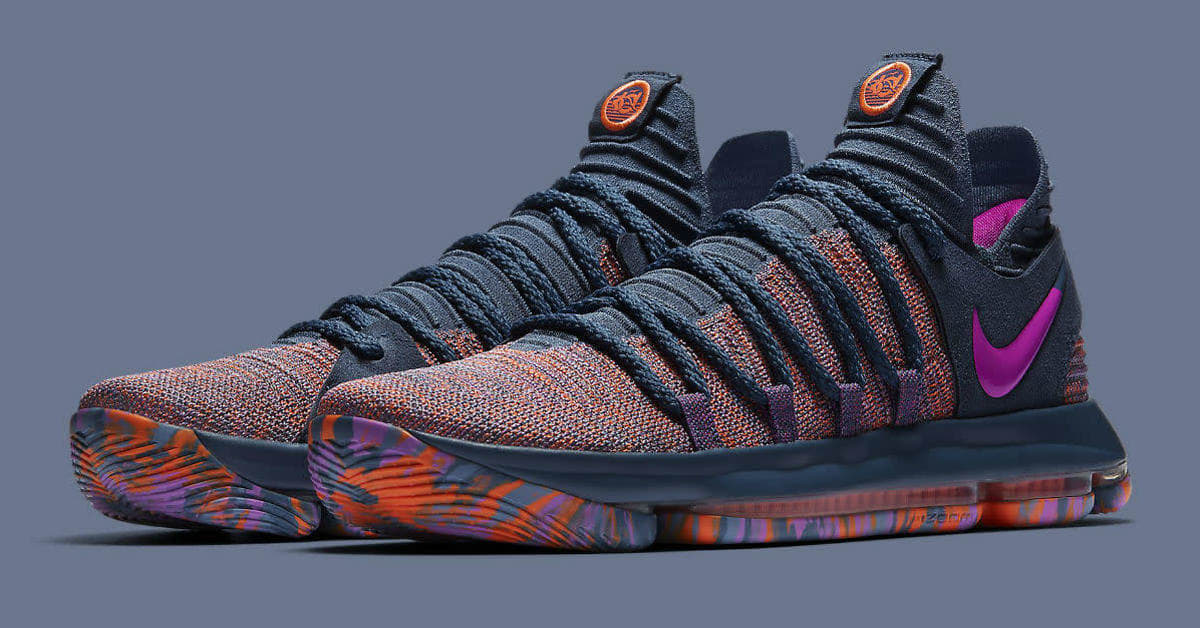 %Nike KD 10 All Star Men’s 9.5 Fuschia - 897817-400 Sneakers - A1 Nike KD 10 All StarMens Size 9 W 10.5 Ocean Fog/Fuchsia  main image 4