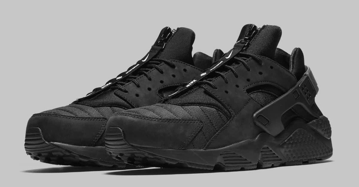 Triple Black Nike Huaraches for New York City