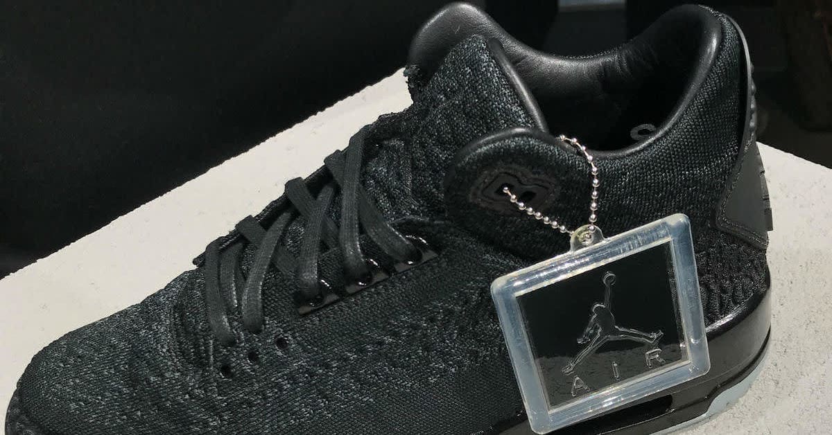The Air Jordan 3 Flyknit to Debut in Black During All-Star Weekend