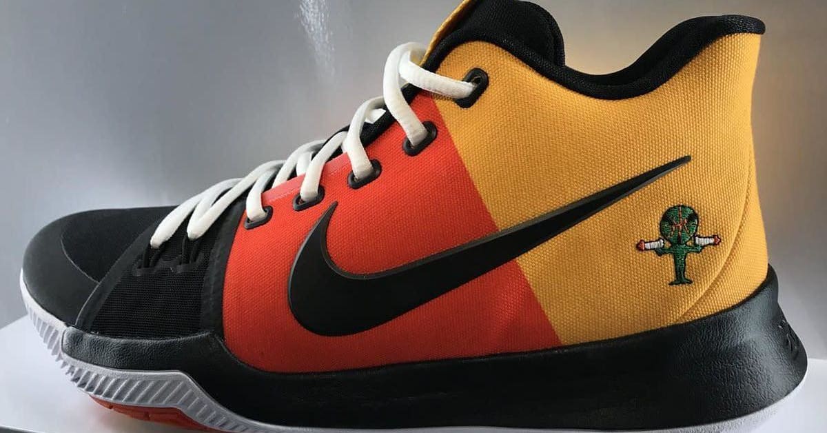 Kyrie 3 raygun hot sale