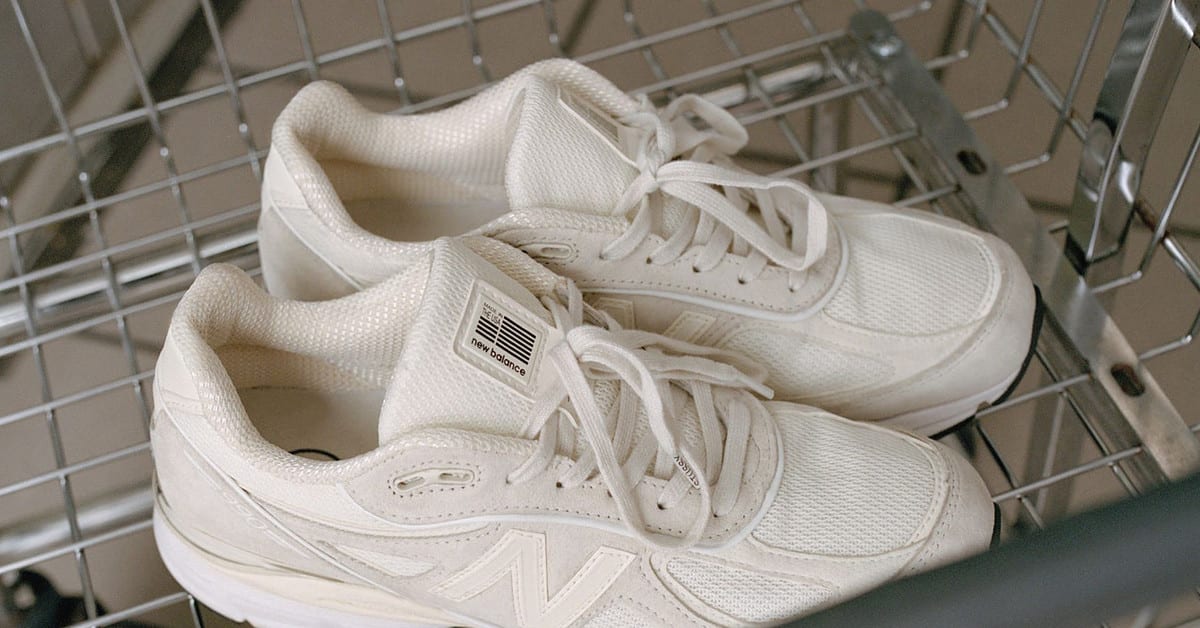 スニーカー New Balance 990v4 Stussy Cream  M990SC4 tmp-name-3-916-1685567211-