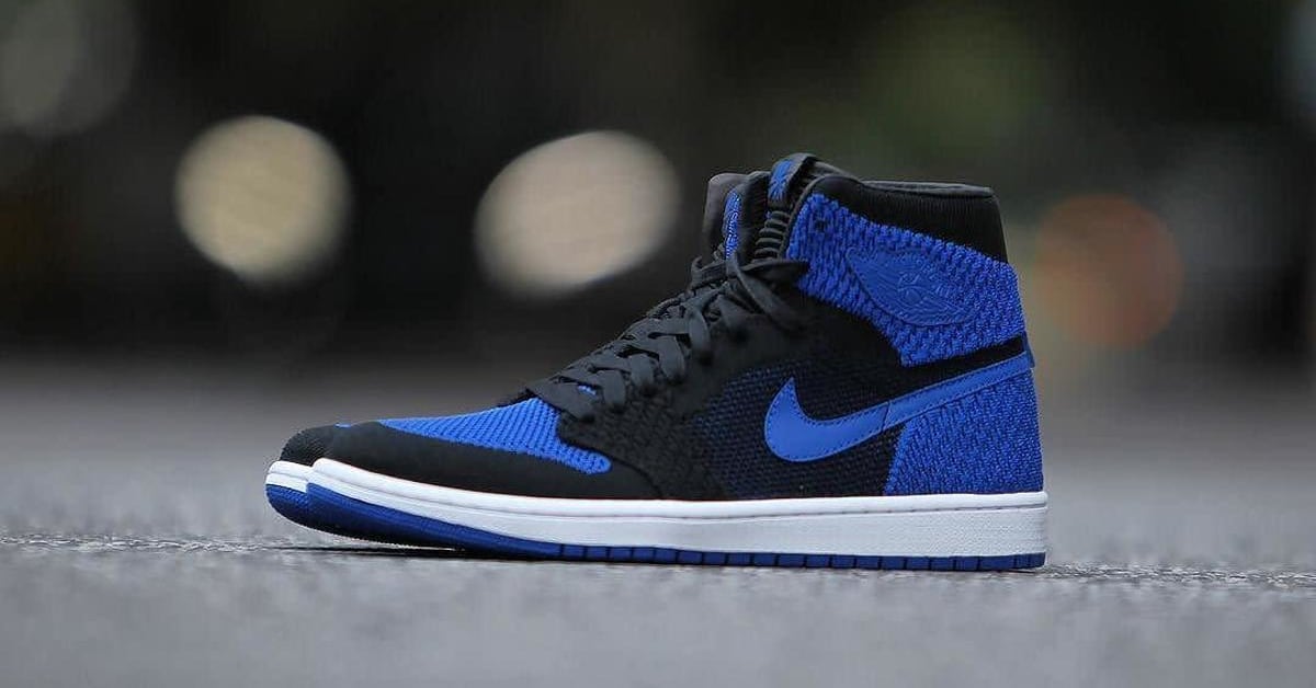 A Look at the Royal Air Jordan 1 Flyknit From Every Ang