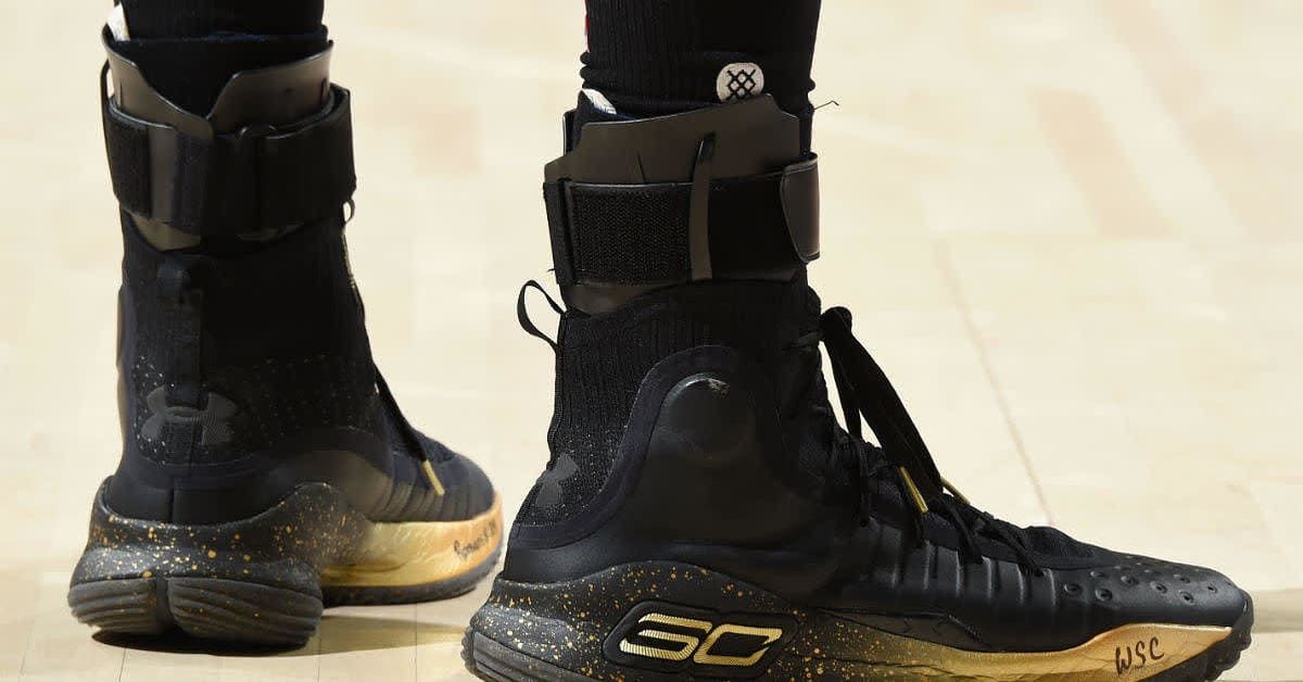 Curry 4 metallic gold outlet