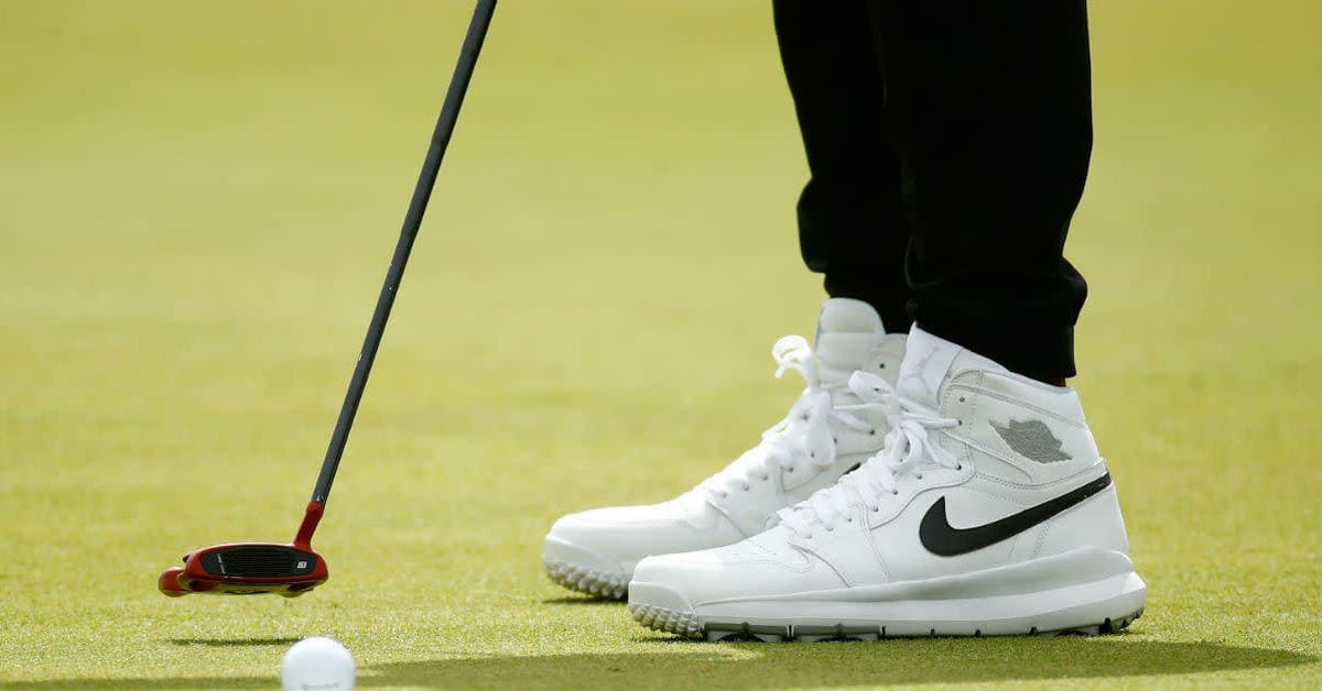 SoleWatch Jason Day Wears Air Jordan 1 Golf Shoes