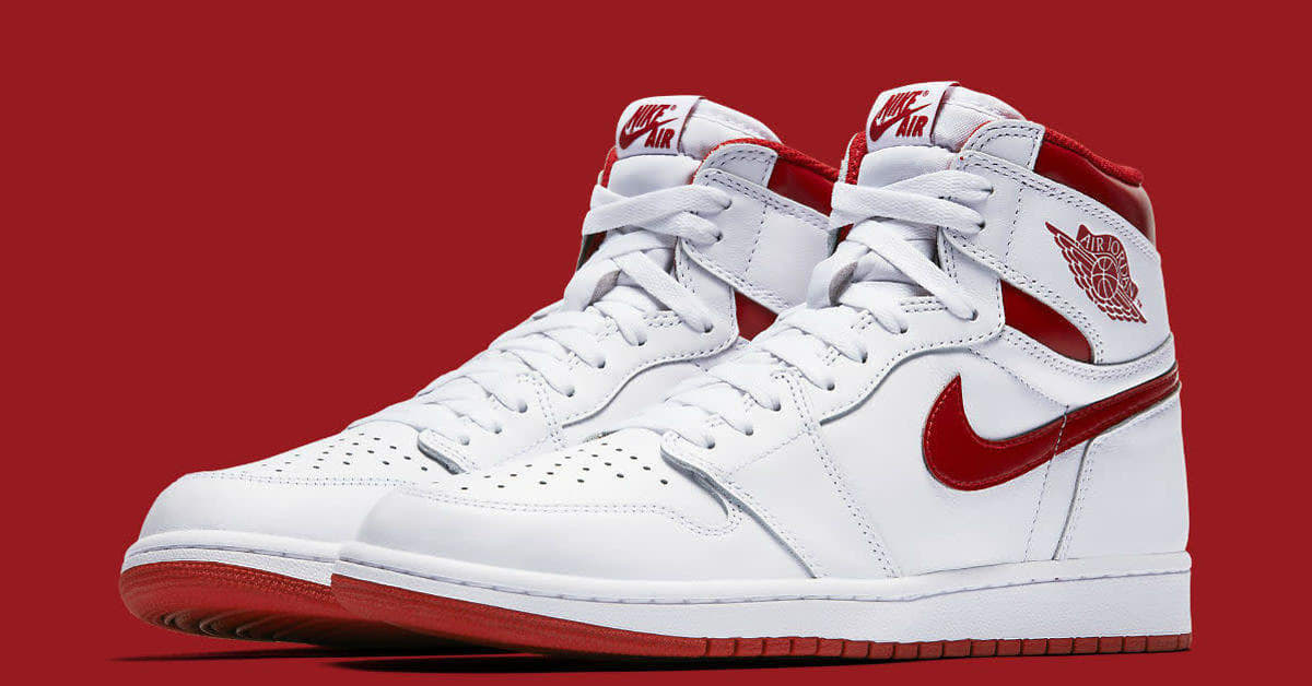 Jordan 1 high metallic red sales