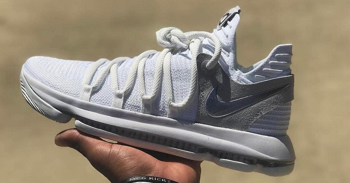 Nike kd 10 blanche online