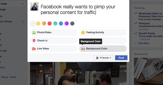 Facebook's New Feature Is About to Make Your Timeline Way More Colorful