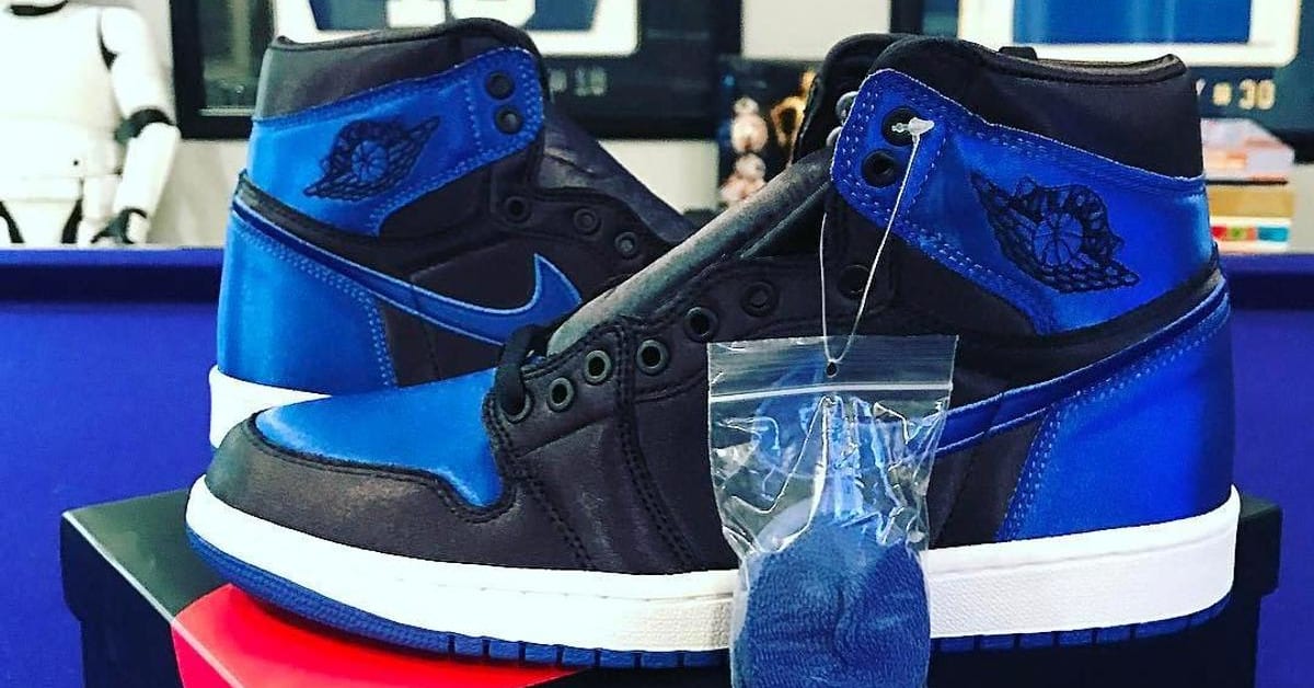 Jordan 1 royal satin sales