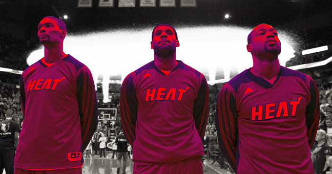 The Best 'Big Threes' in NBA History