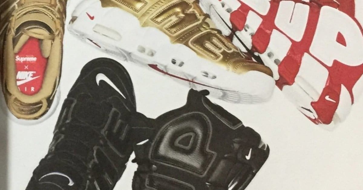 A Look Ahead to the Supreme x Nike Air More Uptempo Pack