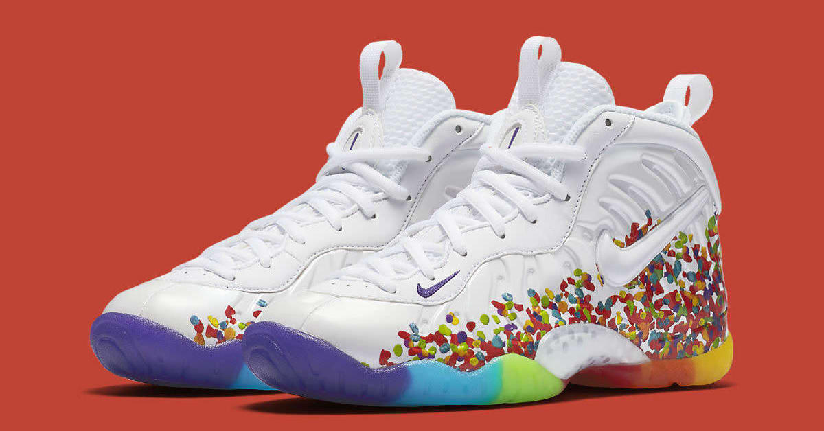 Fruity Pebbles Nike Foamposite Pros Are Releasing Earli