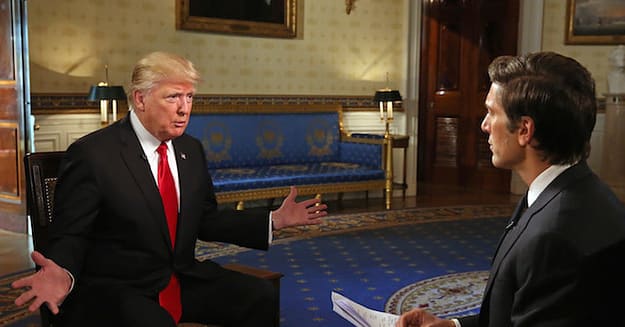 Trump is Combative, Crowd-Obsessed During Interview on ABC