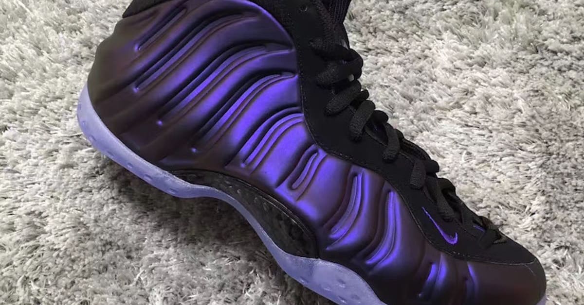 美品　NIKE AIR FOAMPOSITE ONE Eggplant 25.5 Nike Air Foamposite One 
