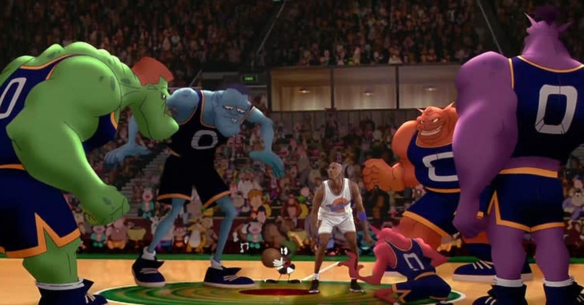 What shoes did mj wear in space jam 2025