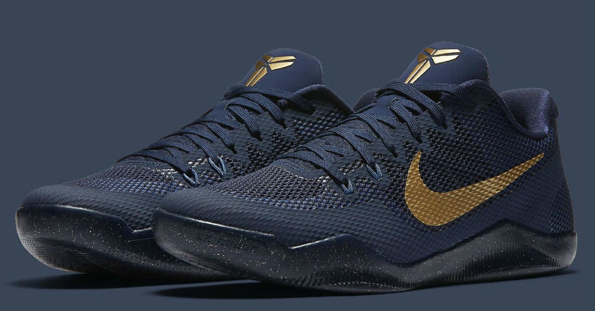 Kobe 11 blue and gold shop