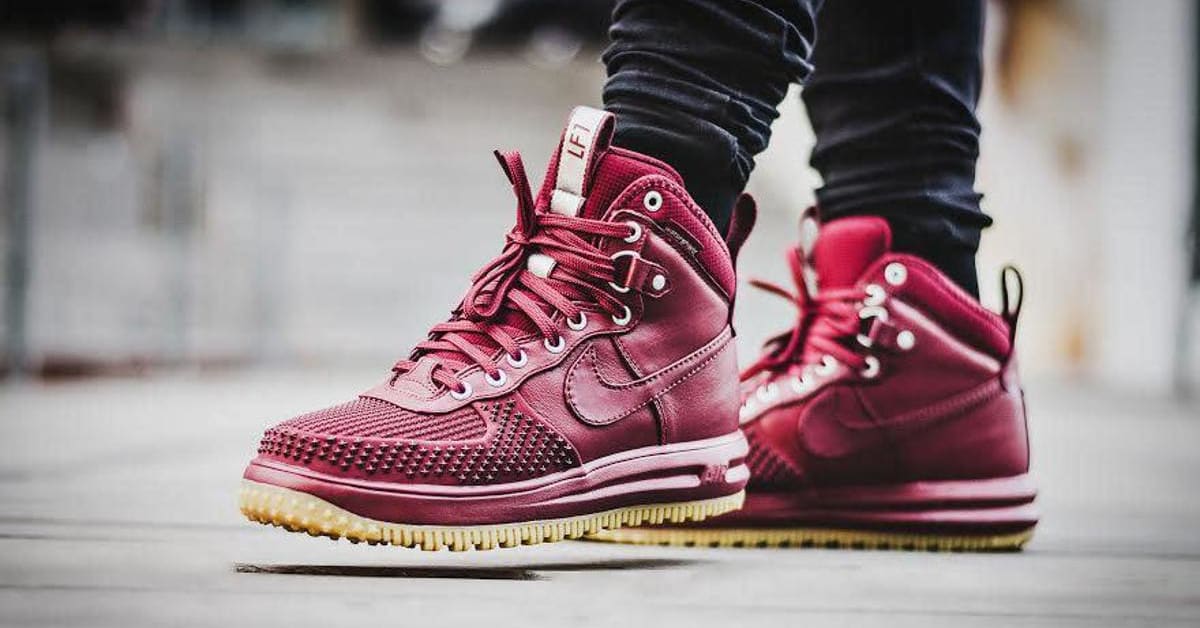 Nike Duckboots - Air Force 1 (Red & Black) Nike Lunar Force 1 Sneakerboot Sneakers | Flight Club main image 3