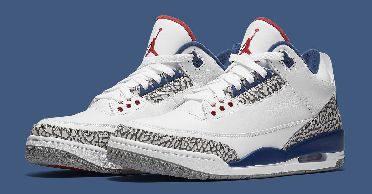 True Blue Air Jordan 3s Releasing on Black Friday
