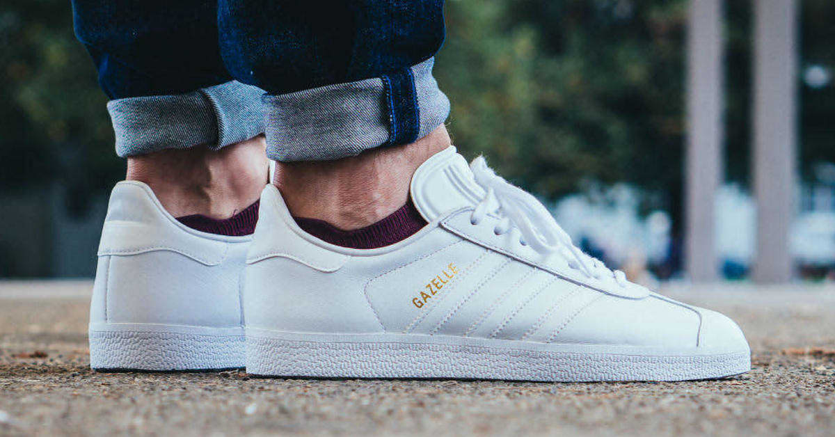 ★adidas★ Gazelle Bold White Adidas Originals Gazelle Bold Women's Athletic Shoe White